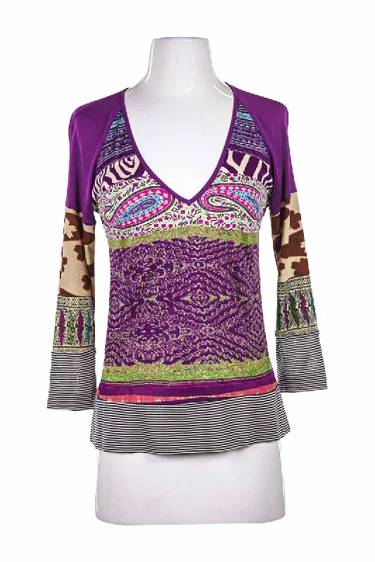 ETRO Shirt-- Zippered Buttoned Snapped