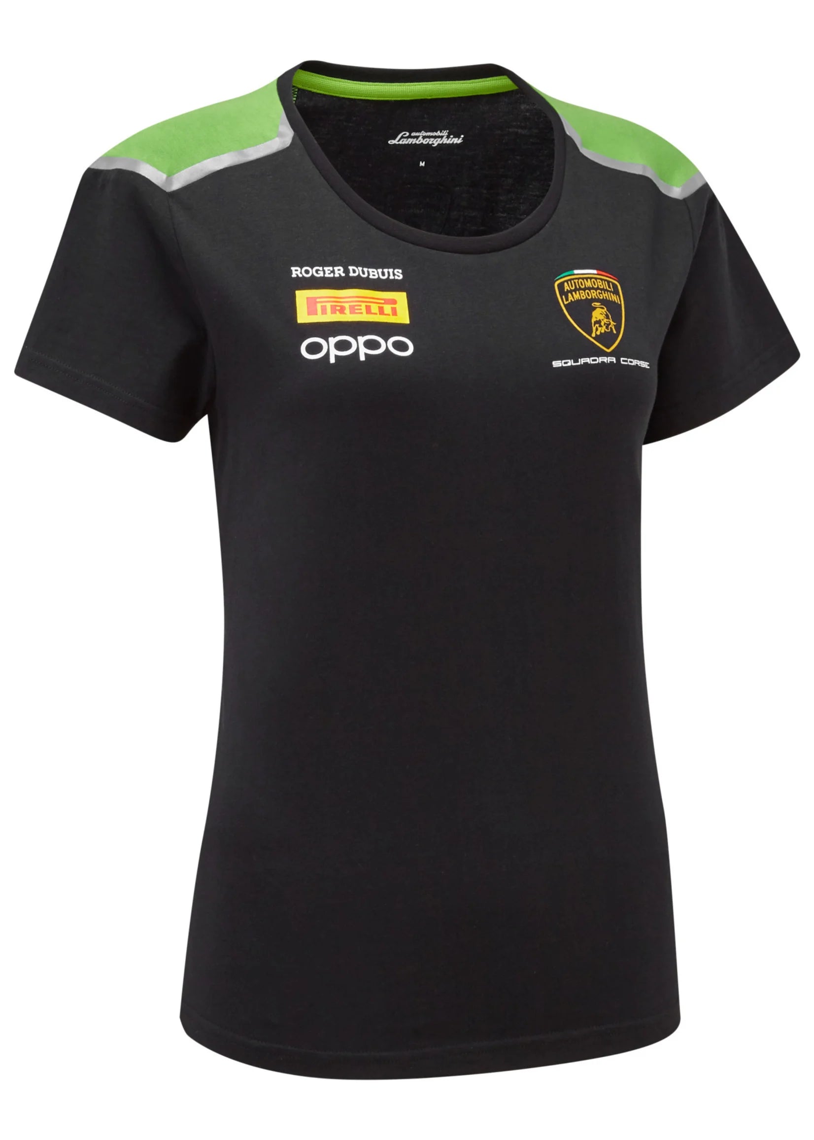 LAMBORGHINI WOMEN'S T-SHIRT-- Wool Fabric Cashmere Fabric Tweed Fabric