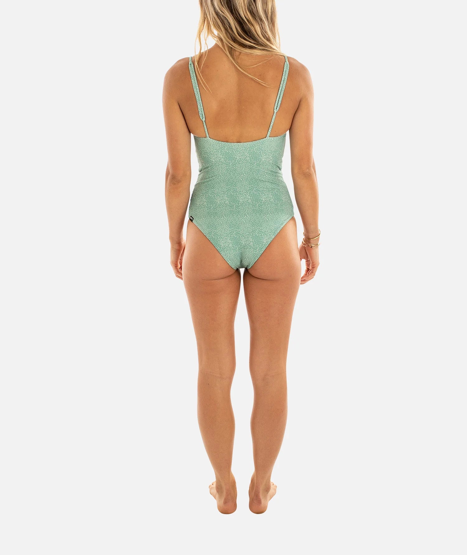 Jetty Caroline Green One Piece Swimsuit Chic Swimsuit Cover-Up