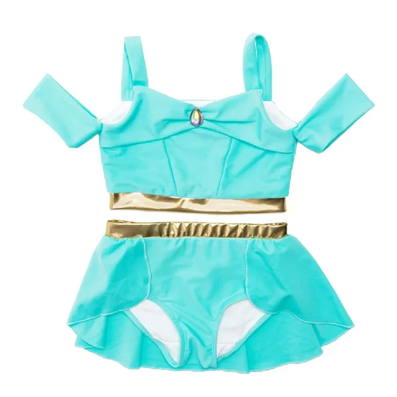 Jasmine Swimsuit - 2 Piece costume Classic Monokini Design