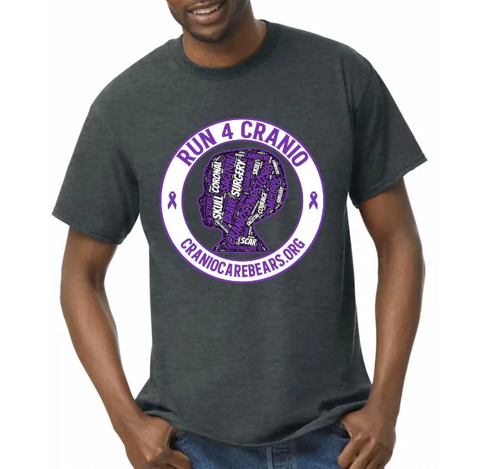 SALE - 2023 Run4Cranio Virtual 5K Run Walk T-Shirts & Onsies With Free Bib-- Polka Dot Checkered Tartan