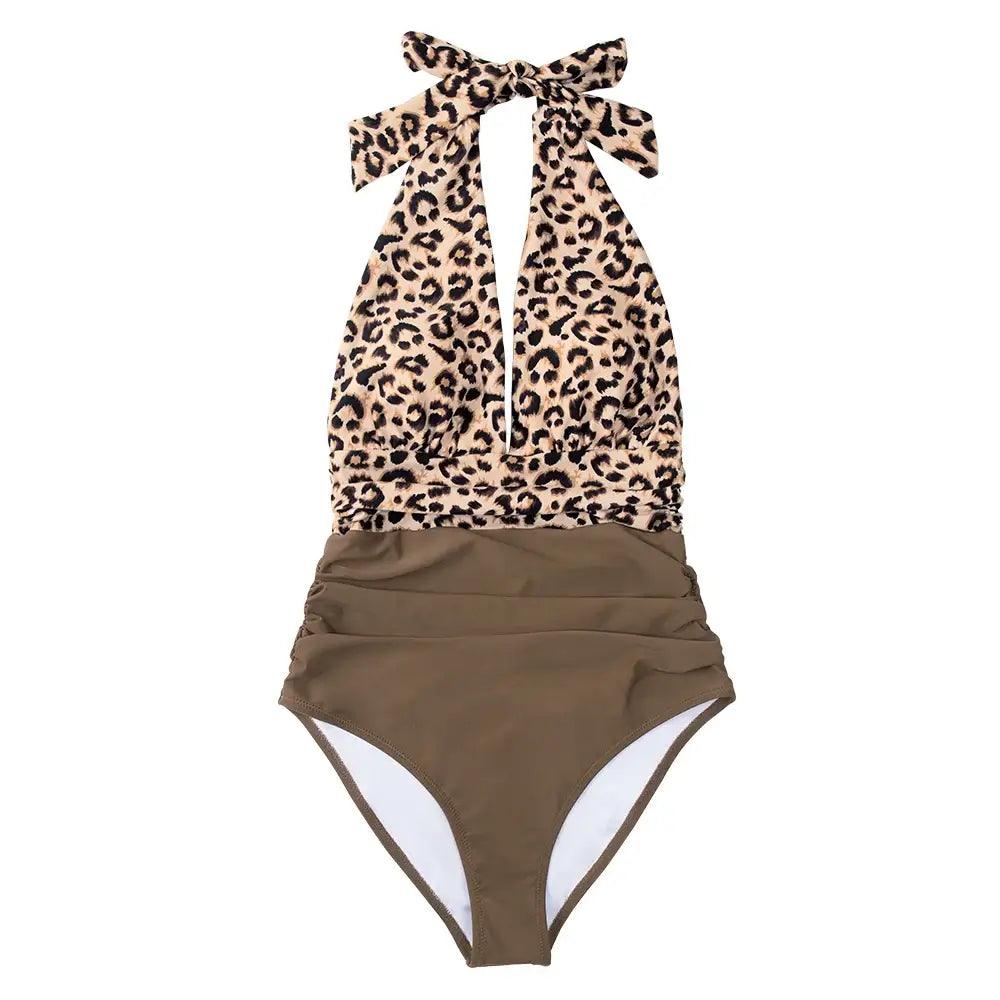 Brown Leopard Print