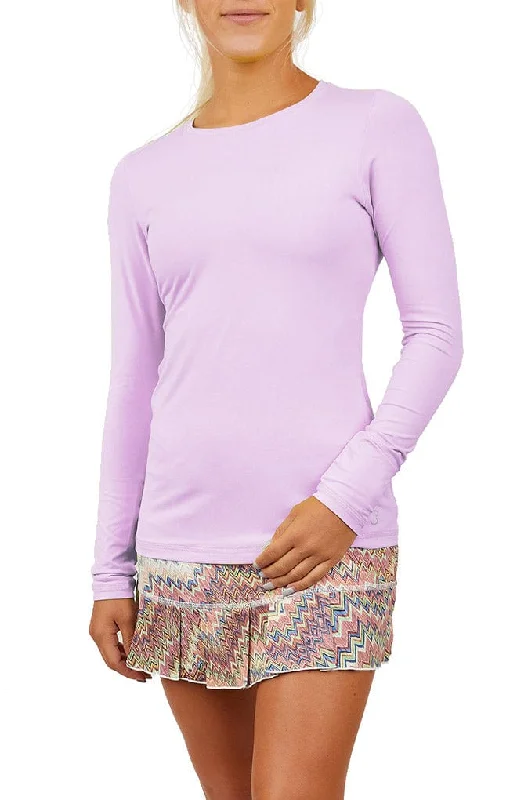 Women's Sofibella Long Sleeve Shirt-- Spandex Blend Rayon Blend Denim Blend