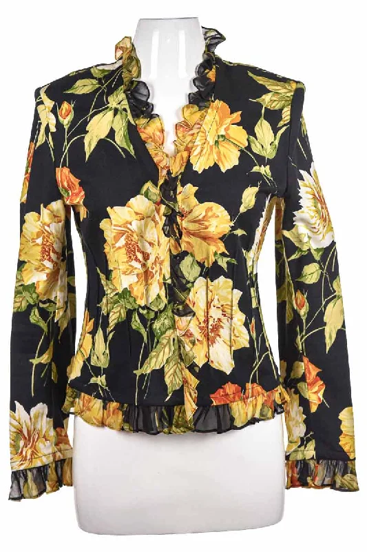 St. John's Bay Shirt-- Solid Print Embellished