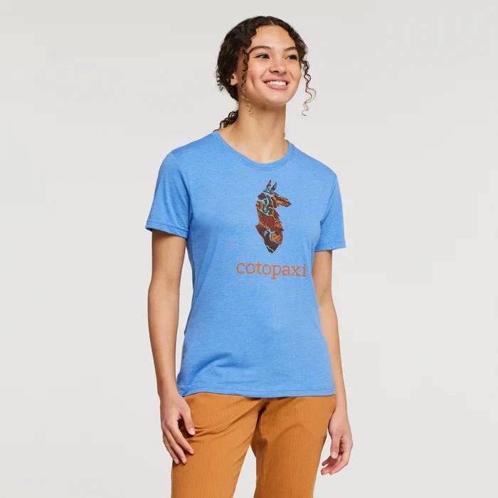 Cotopaxi Altitude Llama T-Shirt-- Collared Crew Neck Turtle Neck