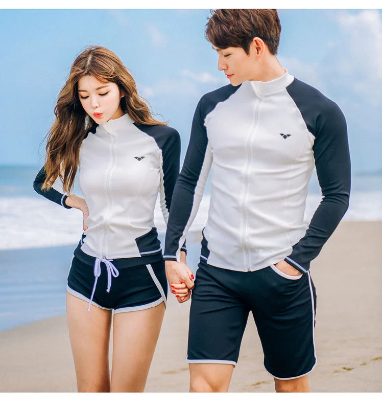 Couple Diving Suit Split Swimsuit Snorkeling Suit Swimsuit Full Coverage Swimsuit