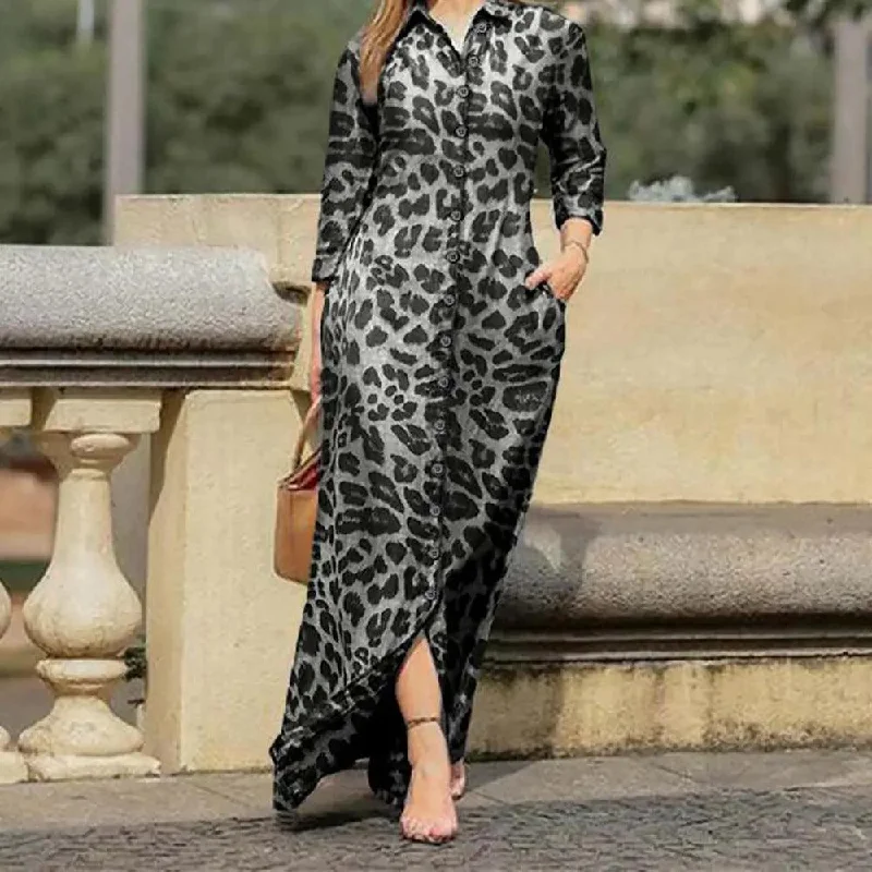 Grey leopard