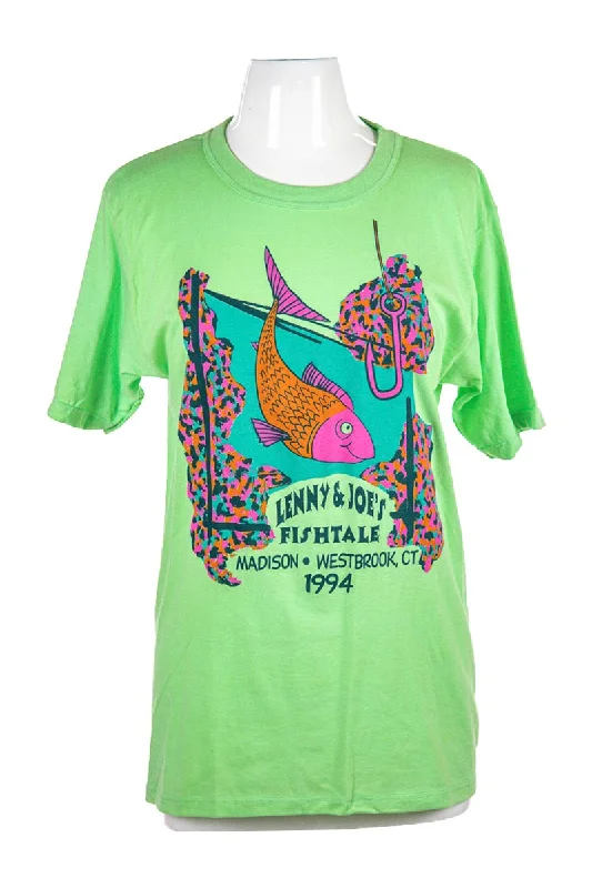 Lenny & Joe's Fishtale Shirt-- Solid Print Embellished