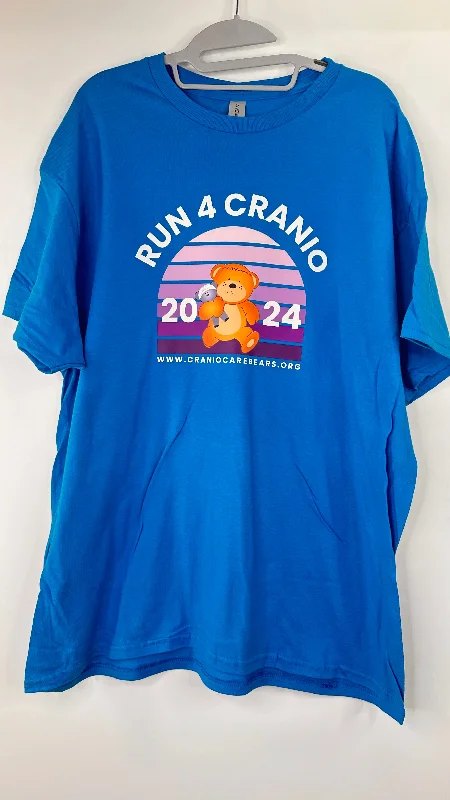2024 Run4Cranio Virtual 5K Run Walk T-Shirts & Onsies With Free Bib-- Machine Wash Dry Clean Hand Wash