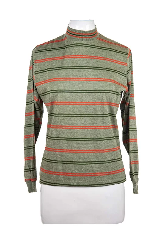 Vintage 70s Ship'n Shore Shirt-- Terry Blend Velvet Blend Canvas Blend