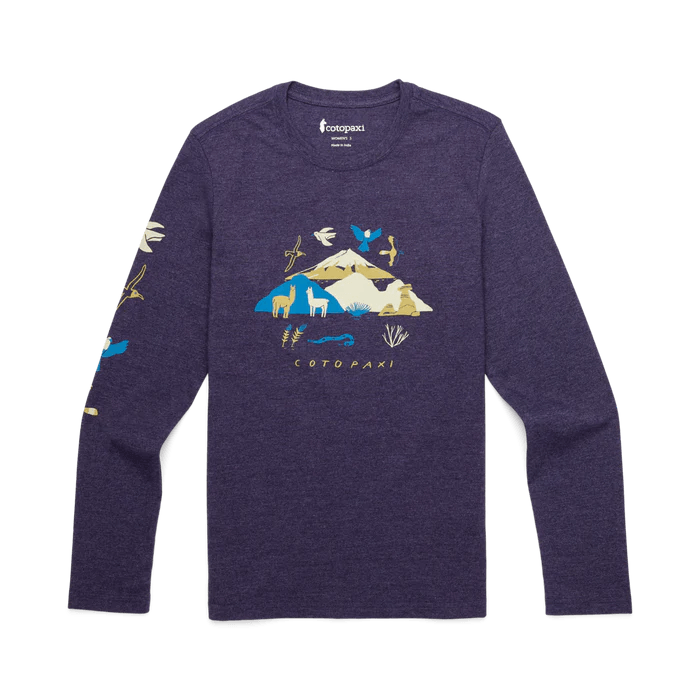 Cotopaxi Womens Solstice LongSleeve T-Shirt-- Cashmere Blend Cotton Blend Poly Blend