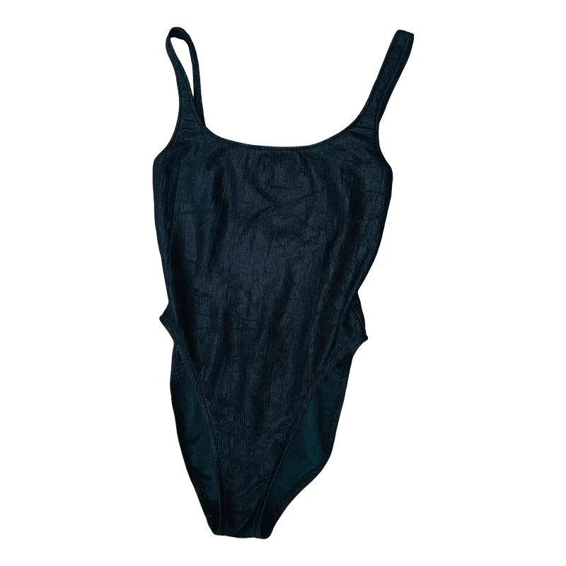 Vintage 90s Cheeky Low Back Swimsuit Ruched Swimwear Set