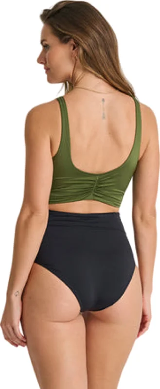 Cypress Wrap One-Piece Swimsuit - Women's|-|Maillot de bain une pièce croisée Cypress - Femme Trendy Swimwear Set