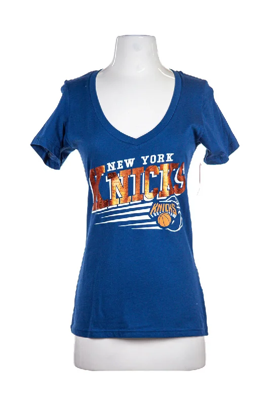 NBA NY Knicks Tshirt-- Lace Blend Ribbed Blend Corduroy Blend