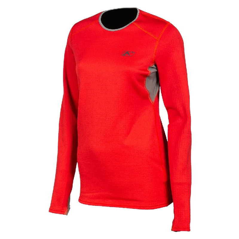 Klim Womens Solstice Shirt 3.0 - Base Layer-- Terry Blend Velvet Blend Canvas Blend
