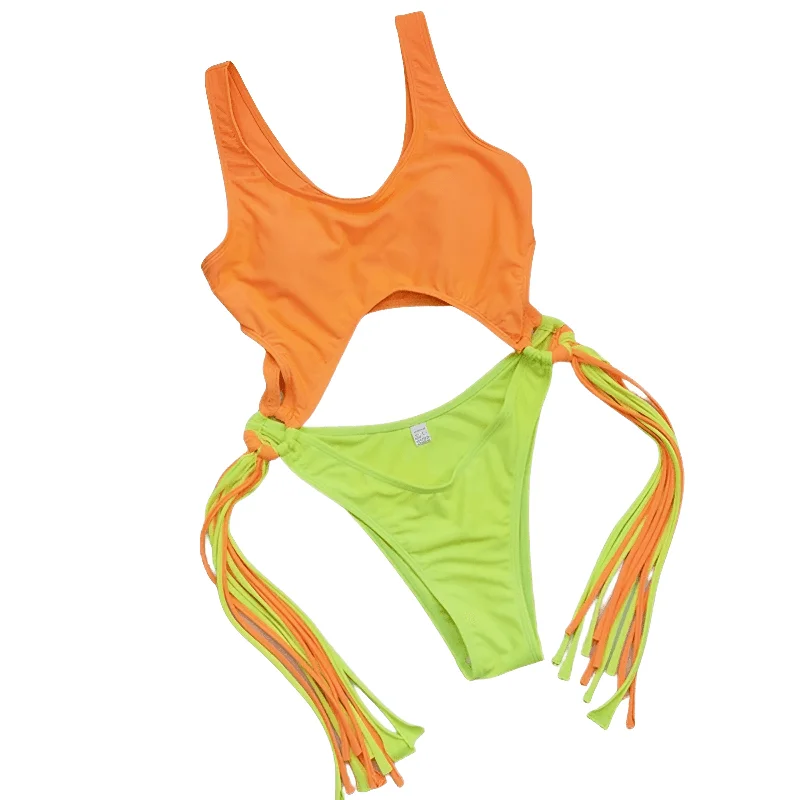 Orange-Neon Green