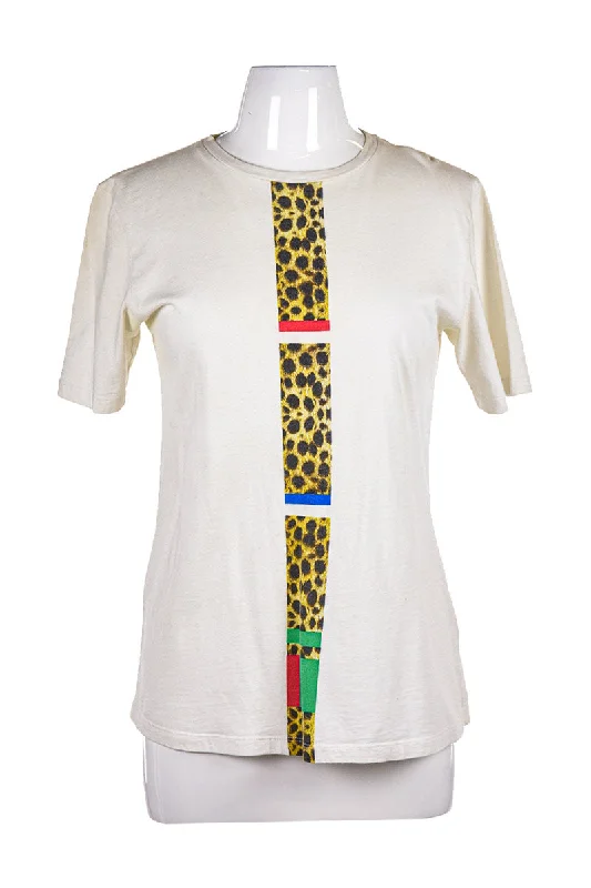 Cecile Presque Parisienne T-Shirt-- Plaid T-Shirt Polka Dot Checkered