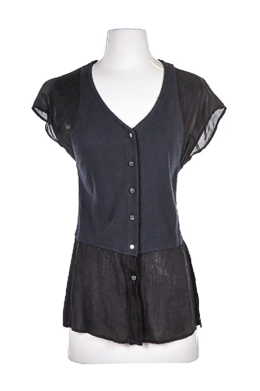 Bashara Lesser Shirt-- Mesh Fabric Canvas Fabric Denim Fabric