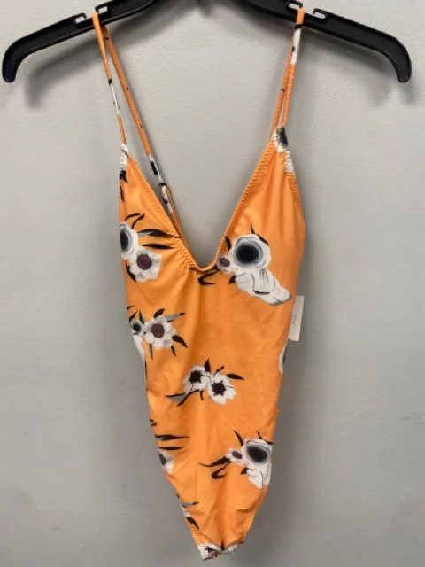 Yellow/White/Black Swimsuit Women's Strappy Back Bikini