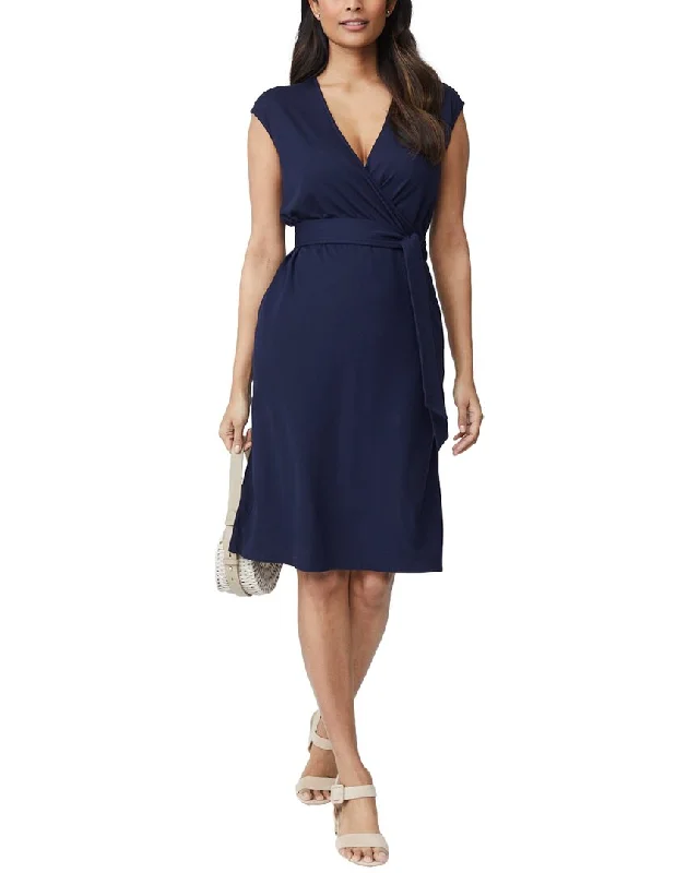J.Mclaughlin Lorelei Dress Boat Neckline Classic