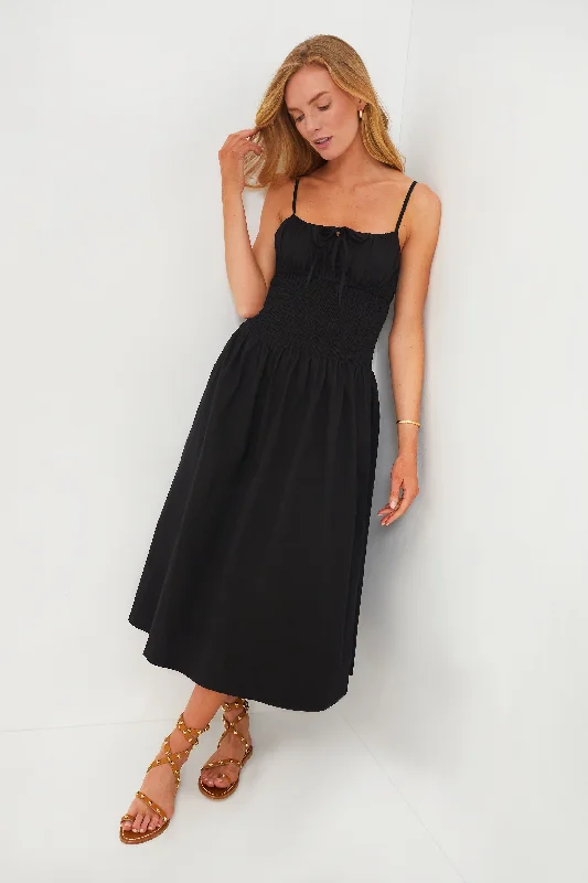 Black Barbara Dress Tunics Designer luxury
