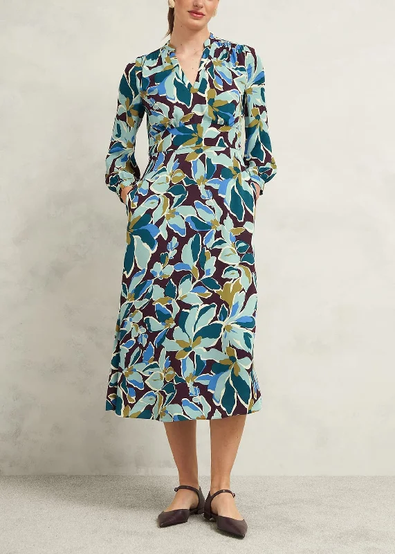Lea Dress 0224/5504/9321l00 Multi Floral Print girly