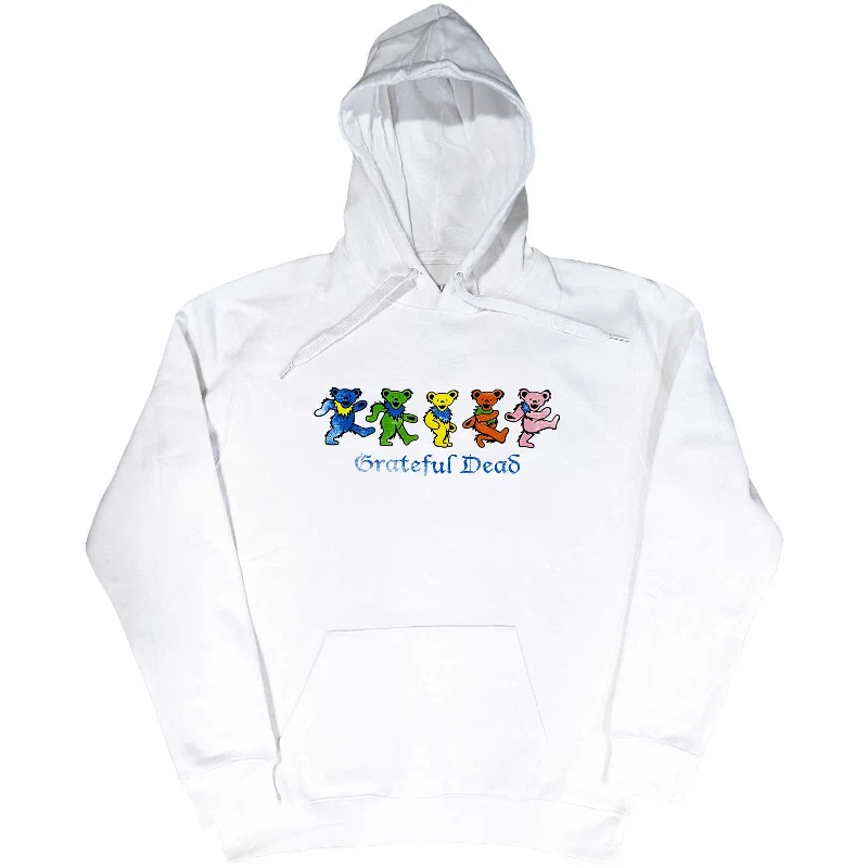 GRATEFUL DEAD Attractive Hoodie, Dancing Bears Hoodie with Puffed Sleeves Voluminous Trendy