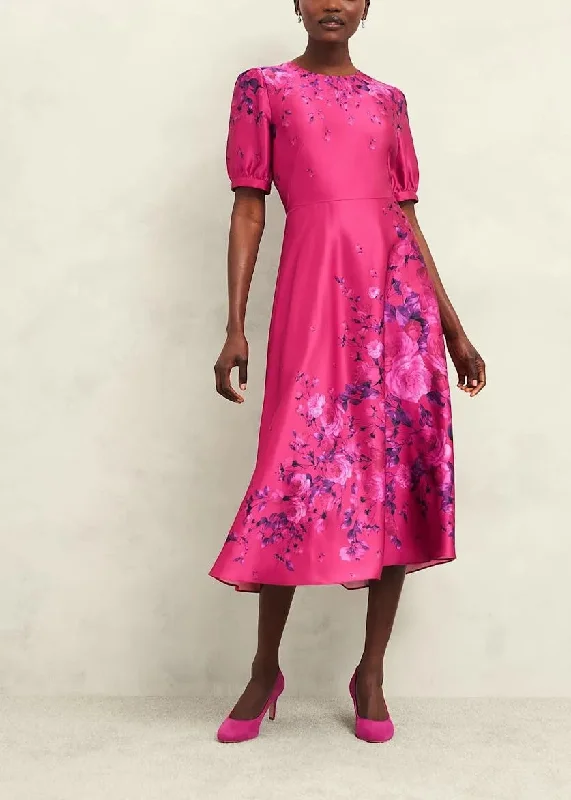 Evangeline Dress 0224/5464/9045l00 Pink-Multi Tunics Velvet soft