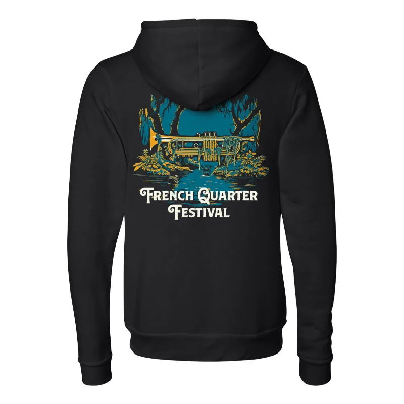 FQF 'Swamp Trumpet' Hoodie Hoodie with Pastel Soft Subtle