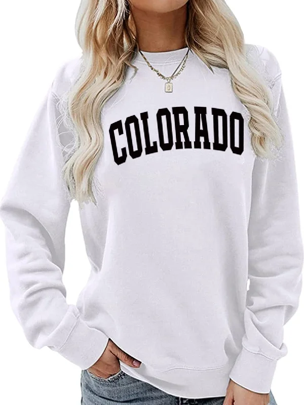 Chic Quilted Sweatshirt Hoodie with High Neck Warm Protective