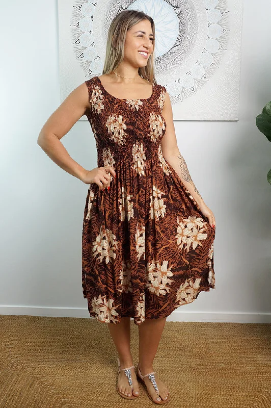 Singlet Smock Dress "Orchid" Tunics Top rated