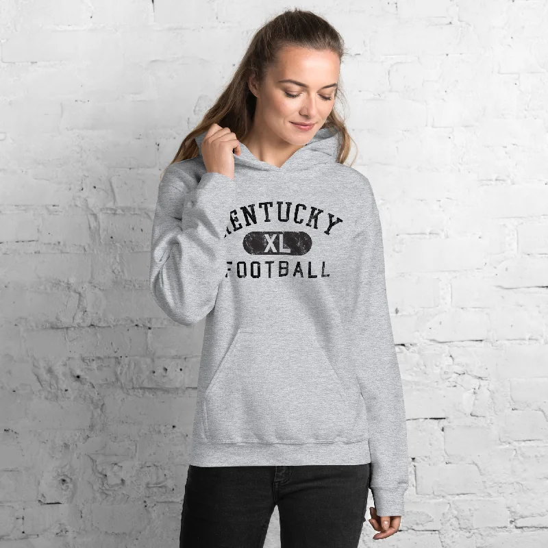 Kentucky Football Unisex Hoodie Hoodie with Monochrome Minimalist Simple