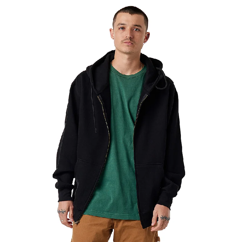 Adult Premium Heavyweight Zip Hoodie | 7002 Hoodie with Button Classic Timeless