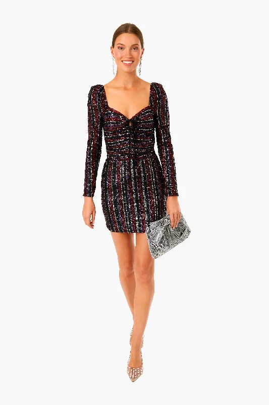 Multi Didion Dress Turtleneck Warm Winter