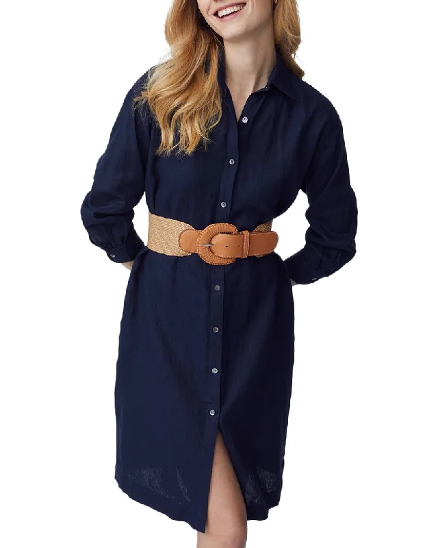 J.Mclaughlin Hilda Linen Dress Pencil Office Professional