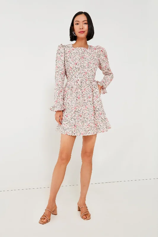 Rowena Square Neck Mini Prairie Dress Tunics Bestseller popular
