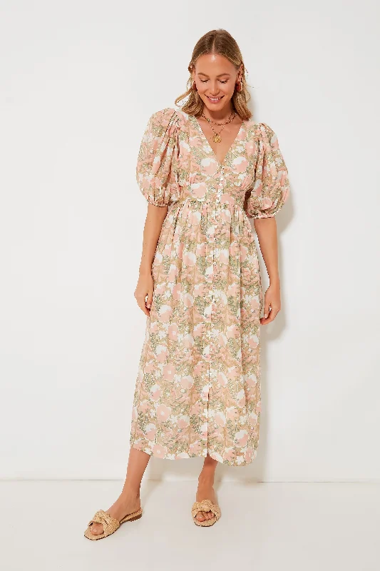 Snapdragon Bloom Perth Dress Tunics Mesh breathable