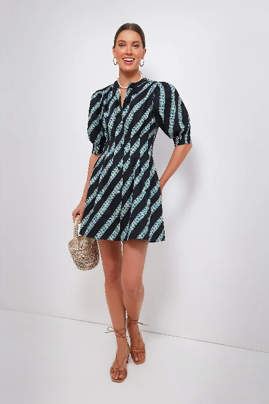 Tie Dye Jamie Dress Square Neckline Feminine