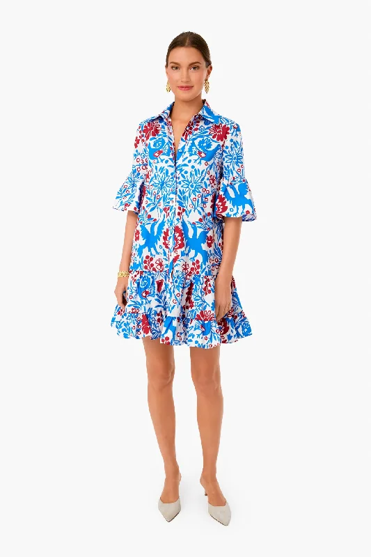 Blue Forest Choux Dress Tunics Running lightweight