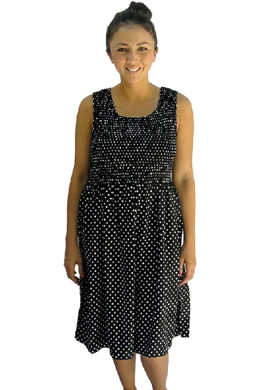 Singlet Smock Dress "Polka Dot" print Tunics Occasion special