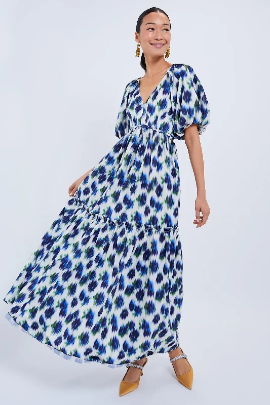 Ikat Rose Sylvie Dress Tunics stripes playful