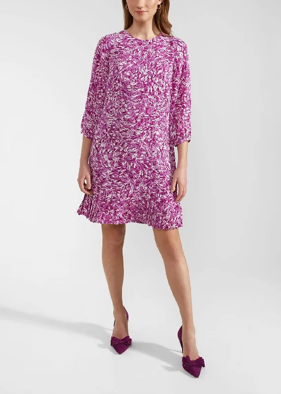 Liana Dress 0124/5991/9045l00 Purple-Multi Tunics Practical durable