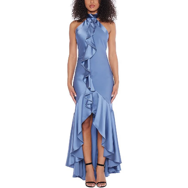 B. Darlin Womens Juniors Ruffled  Evening Dress Tunics Top rated