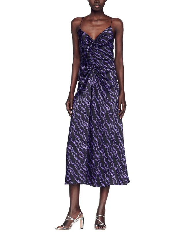 Sandro Thais Slip Dress Tunics Practical durable