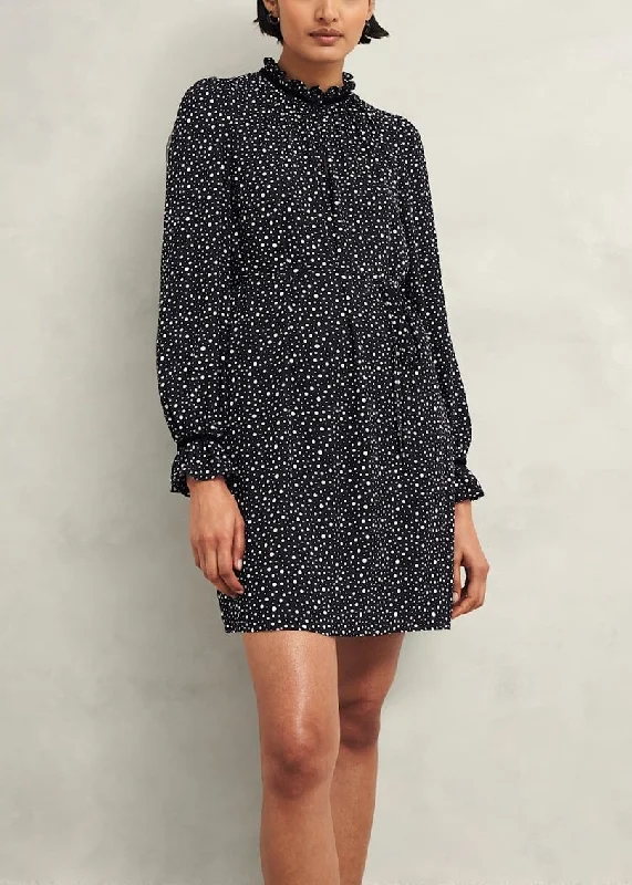 Otilla Dress 0224/5585/9045l00 Black-Ivory Tunics Luxurious high-end