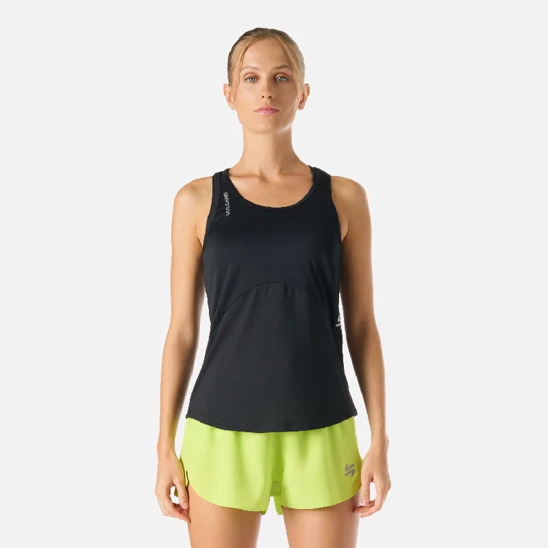 Polera Mujer Built To Move Tank Top Negro Vulcano stylish tank top