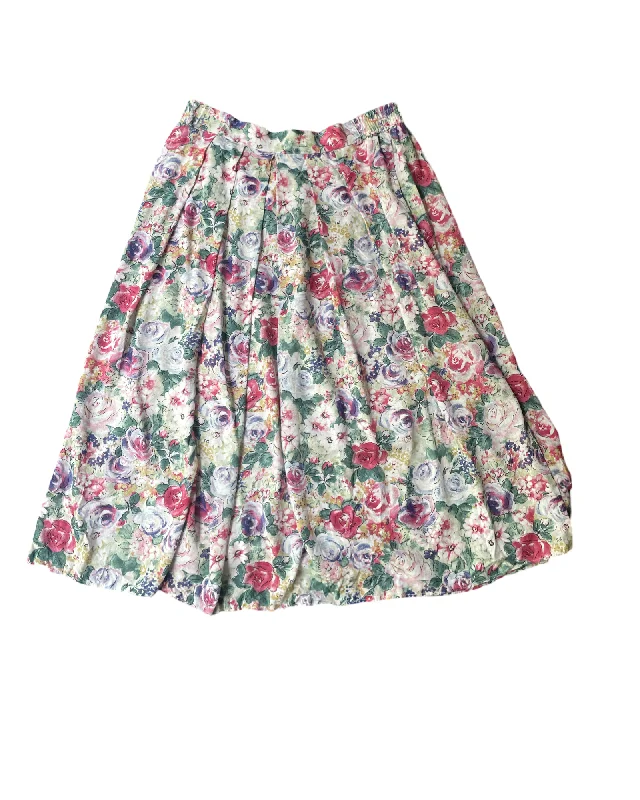 Vintage 90’s Pattern Skirt lace skirt romantic