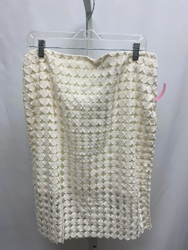 Size 14 WHBM Cream Skirt corduroy skirt durable
