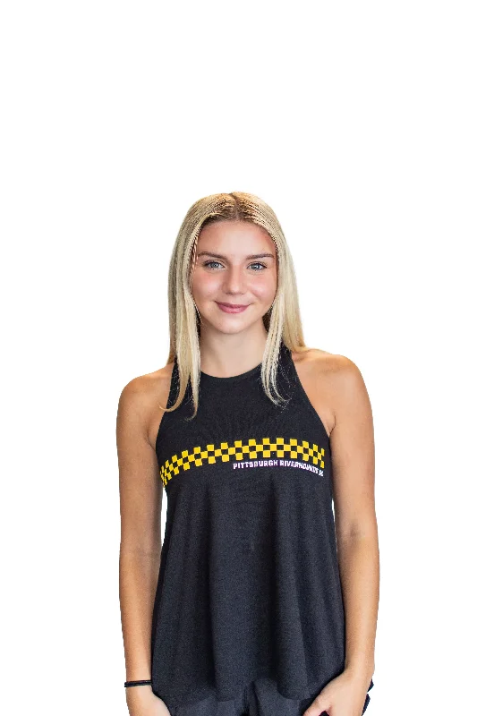 Women's Charly Checker Tanktop beige tank top