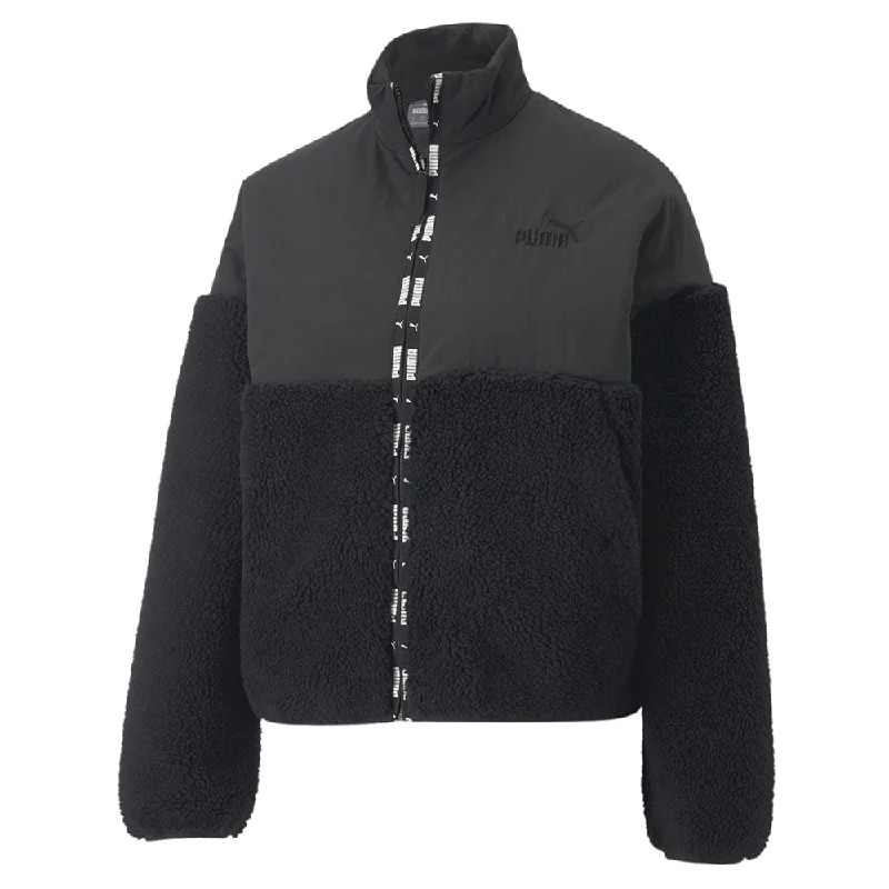 Sherpa Full Zip Jacket Quilted Jacket Puffer Jacket Insulated Jacket